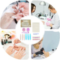 Natural Nail Buffer & Manicure Kit – Home Salon Set for Women Nail Manicure Kit Axl Default Title