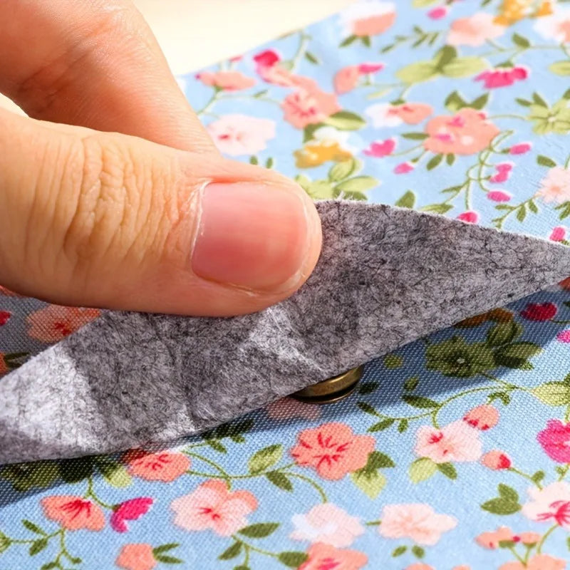 A4 Floral Fabric File Folder – Large Capacity Document Organizer Document File Folder Axl