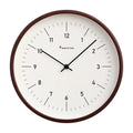Oeny Wooden Wall Clock – Silent Round Modern Décor 25/30cm Wooden Wall Clock Axl All Digital 12 inches