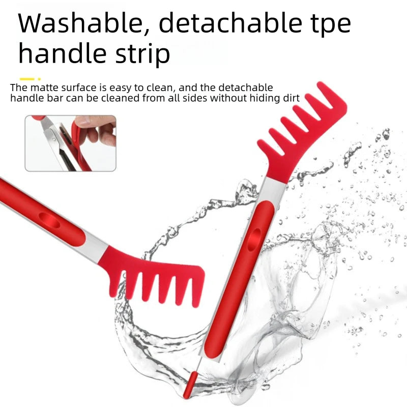 9-Inch Silicone Food Tongs – Heat-Resistant & Non-Stick BBQ Kitchen Cooking Tongs Axl