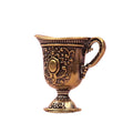 Miniature Brass Teacup Keychain Pendant | Antique Copper Decor Brass Decor Pendant Axl Copper