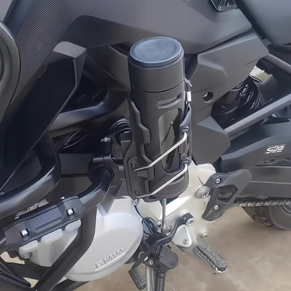 Universal Rotating Handlebar Cup Holder – Bike & Motorcycle Handlebar Cup Holder Axl