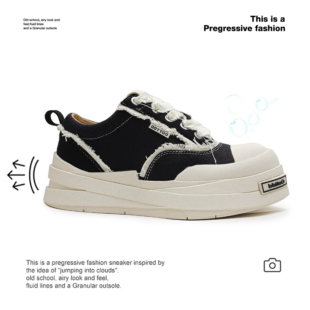 Women's Platform Wedge Sneakers – Lace-Up Casual Trainers Platform Wedge Sneakers Axl