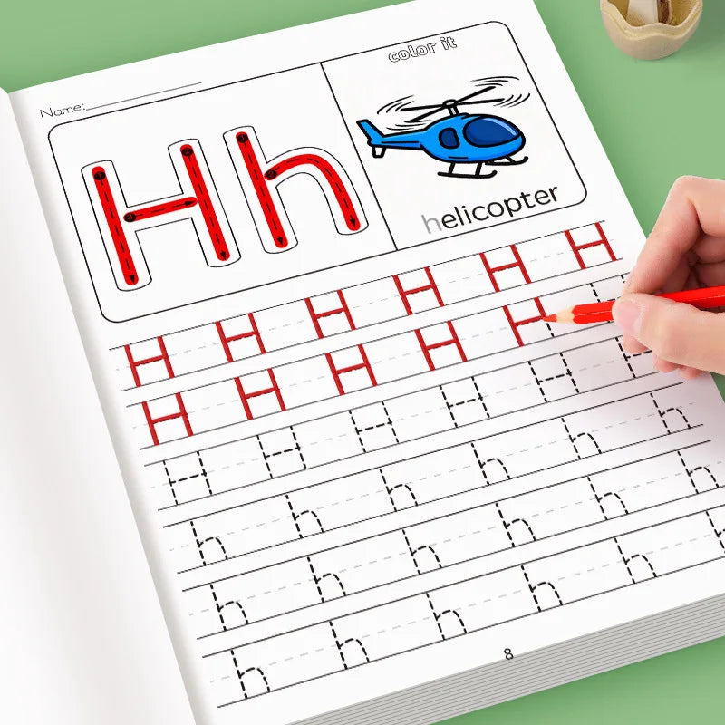 Kids A-Z Alphabet Writing Workbook – Tracing Practice Ages 3+ Kids Writing Workbook Axl