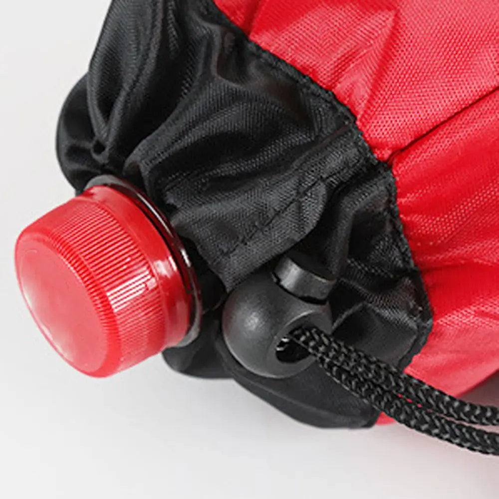 Insulated Water Bottle Bag – Drawstring Cooler Tote Pouch Insulated Bottle Bag Axl