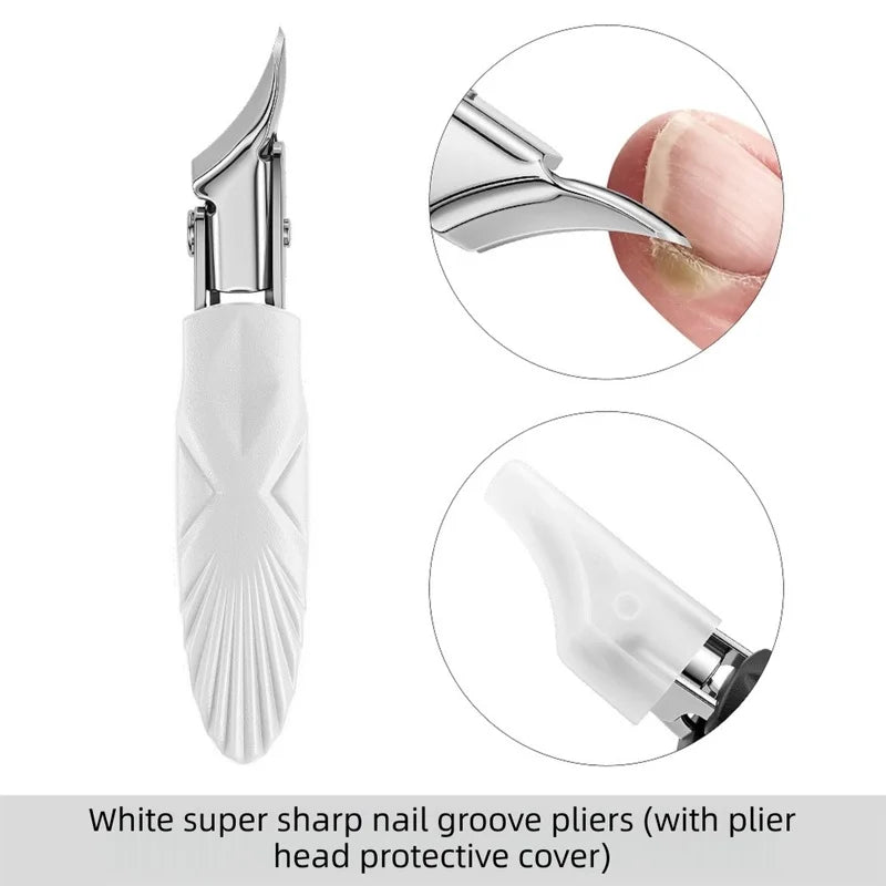 Ultra Sharp Slant Tip Nail Nipper for Thick Toenails Nail Nipper Axl