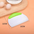 Stainless Steel Dough Scraper & Pastry Cutter | Kitchen Baking Tool Pastry & Dough Cutter Axl green-1pcs 1PCS