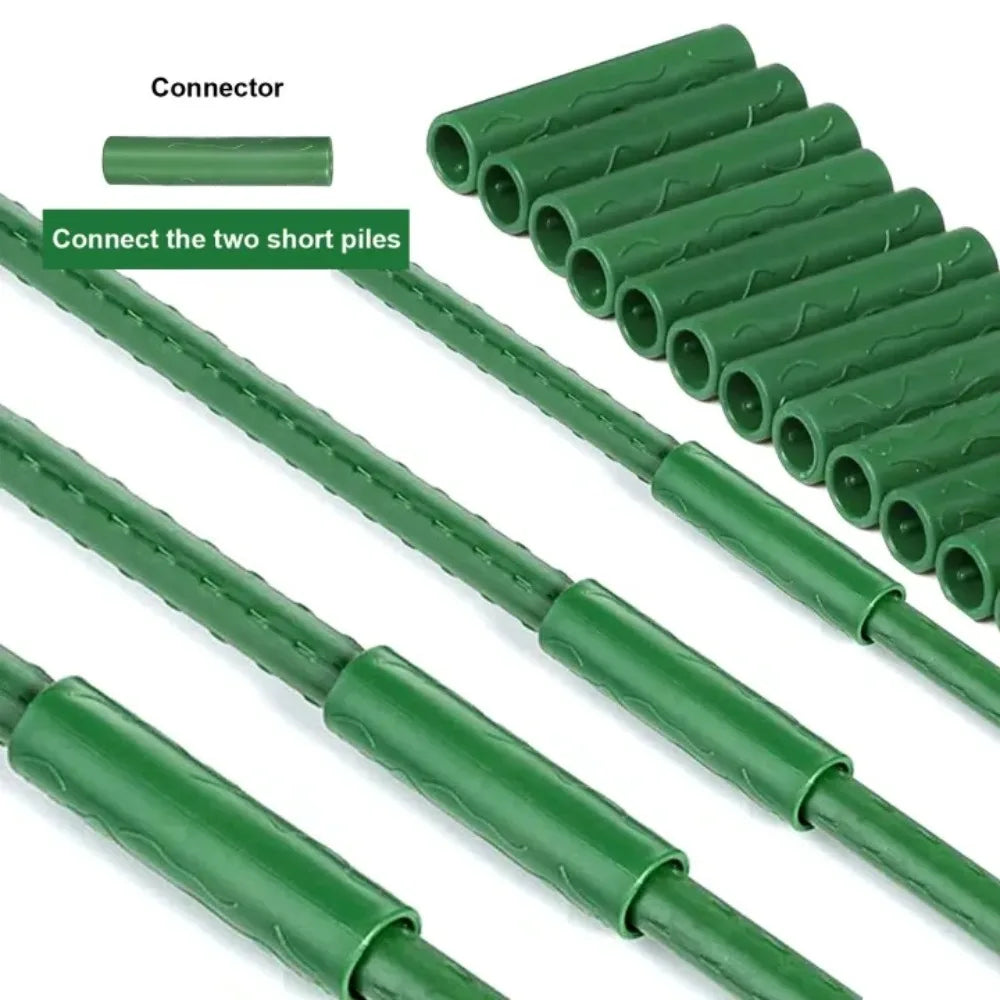 10-Pack 11mm Plastic Plant Support Connectors | Garden Frame Plant Support Connectors Axl