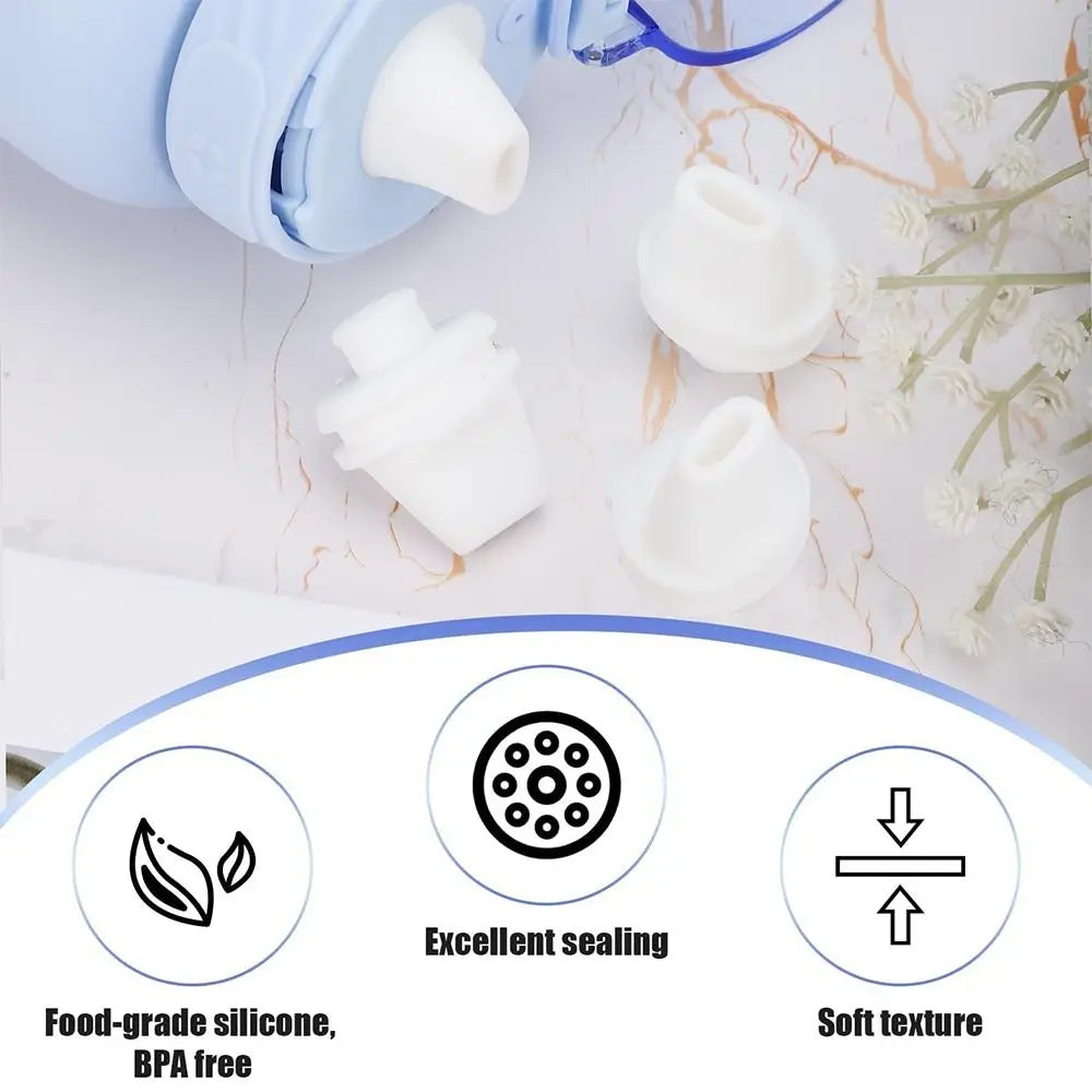 Silicone Bite Valve Replacement for Ello Cooper 18–40oz | 2-Pack Water Bottle Accessory Axl