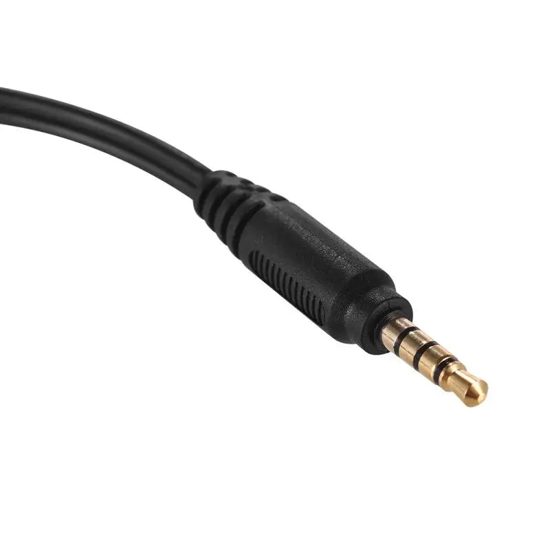 3.5mm Mic Adapter Cable – 3-Pole to 4-Pole TRS Converter Microphone Adapter Cable Axl