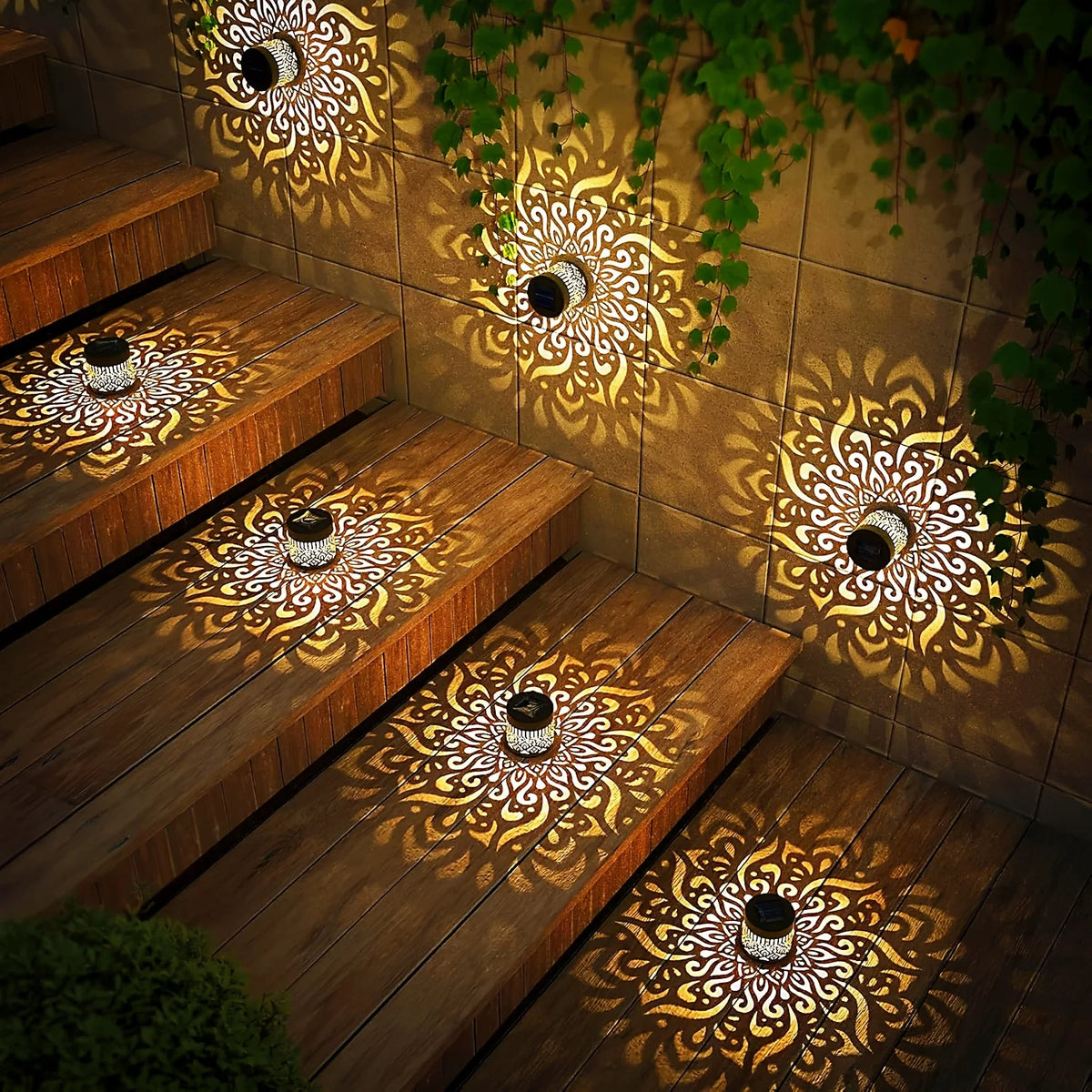 IP65 Solar LED Wall Light – Warm Outdoor Garden & Pathway Solar Wall Light Axl