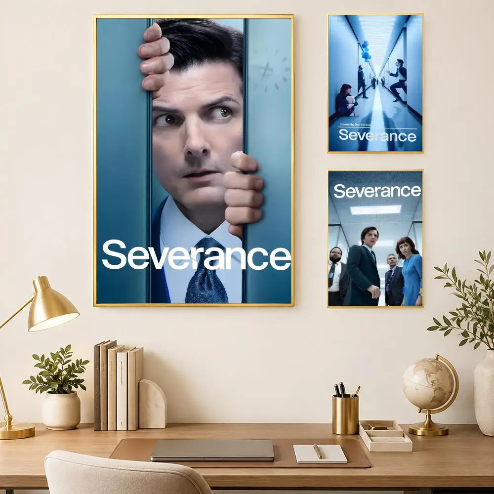 Severance TV Show Self-Stick Wall Art Poster | Waterproof Decor Wall Art Poster Axl