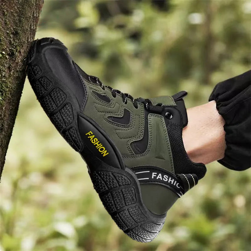 Men's Wear-Resistant Breathable Outdoor Work & Hiking Shoes Men's Outdoor Shoes Axl