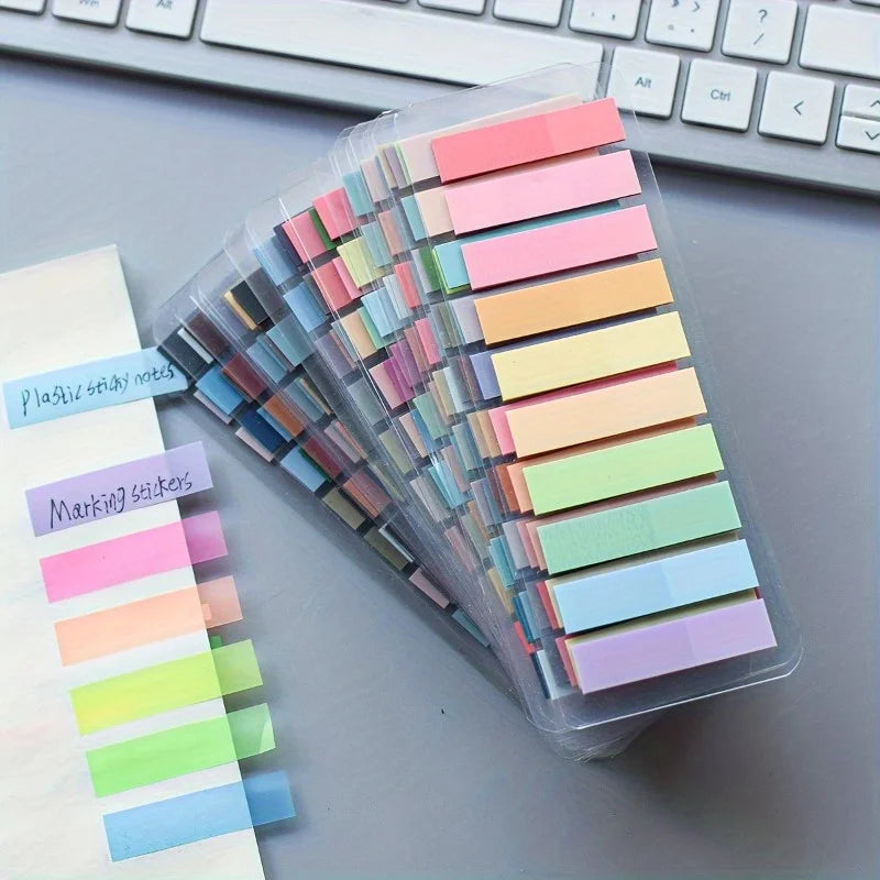 Morandi Translucent PET Index Tabs – 800 Sticky Stickers Index Tab Stickers Axl