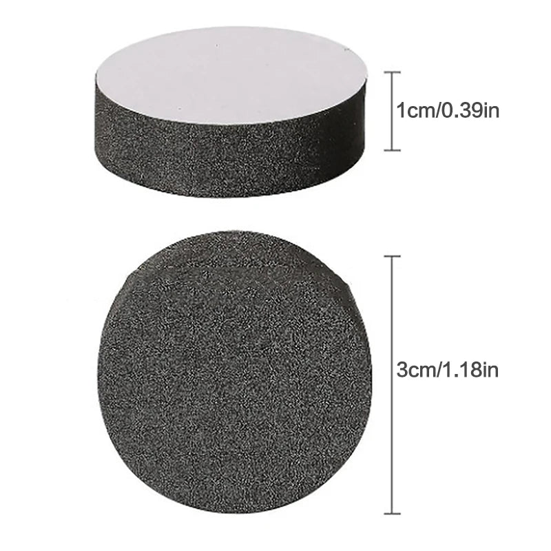 20-Pc EVA Self-Adhesive Speaker Foot Pads – Anti-Slip Foam Speaker Accessory Pads Axl