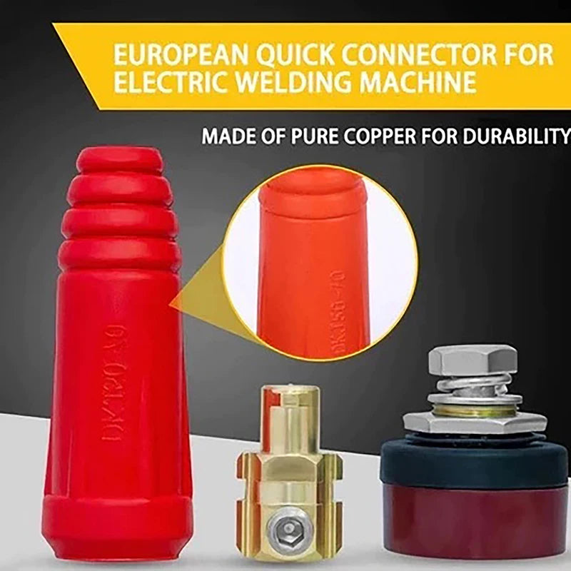 DKJ10-25 Welding Cable Connector – Quick Fit Male & Female Welding Cable Connector Axl