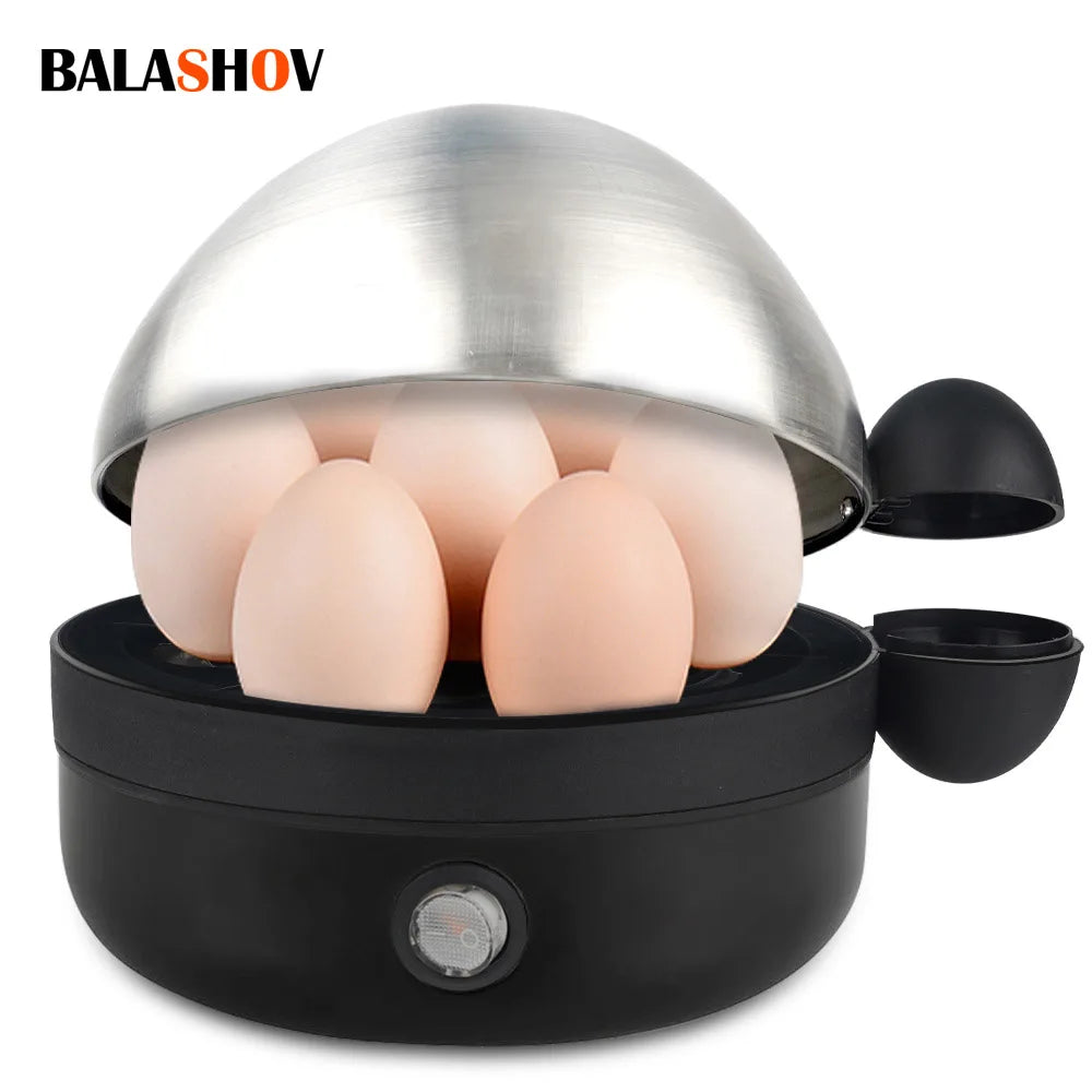 BALASHOV 360W Electric Egg Cooker – 7-Egg Steamer Auto Shut-Off Electric Egg Cooker Axl