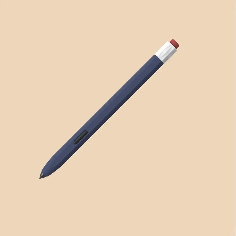 Silicone S Pen Sleeve for Samsung Galaxy Tab S7 S8 S9 Ultra Stylus Pen Sleeve Axl Dark Blue
