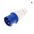 220V 16A 3-Pin IP44 Waterproof Industrial Plug & Socket Industrial Plug Socket Axl A