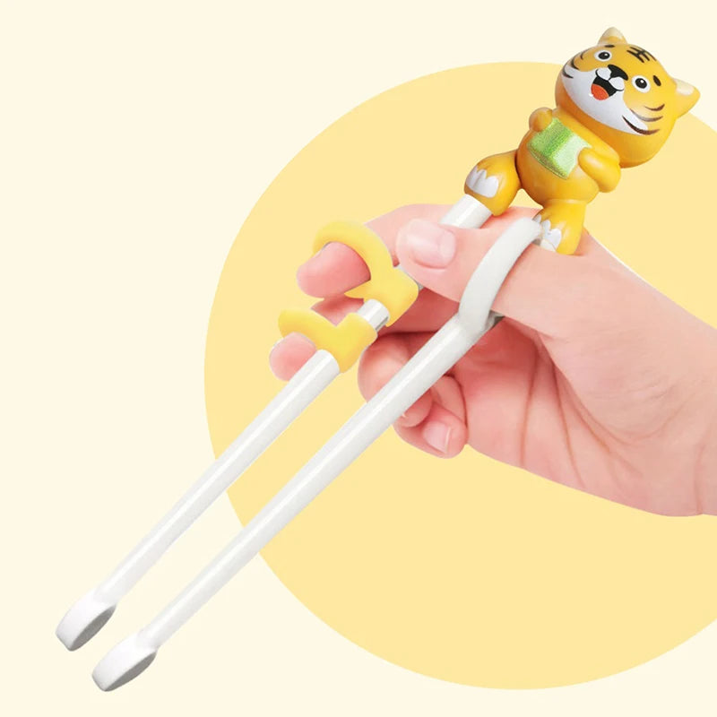 Kids Tiger Training Chopsticks – Reusable Children's Tableware Kids Training Chopsticks Axl