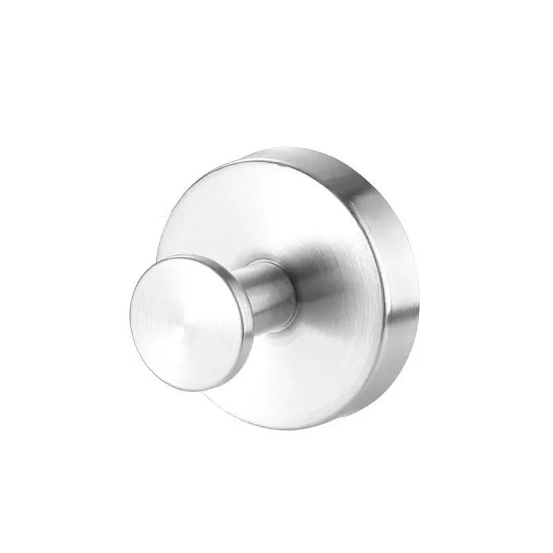 Stainless Steel Suction Cup Hook for Shower & Bathroom Bathroom Suction Hook Axl sliver
