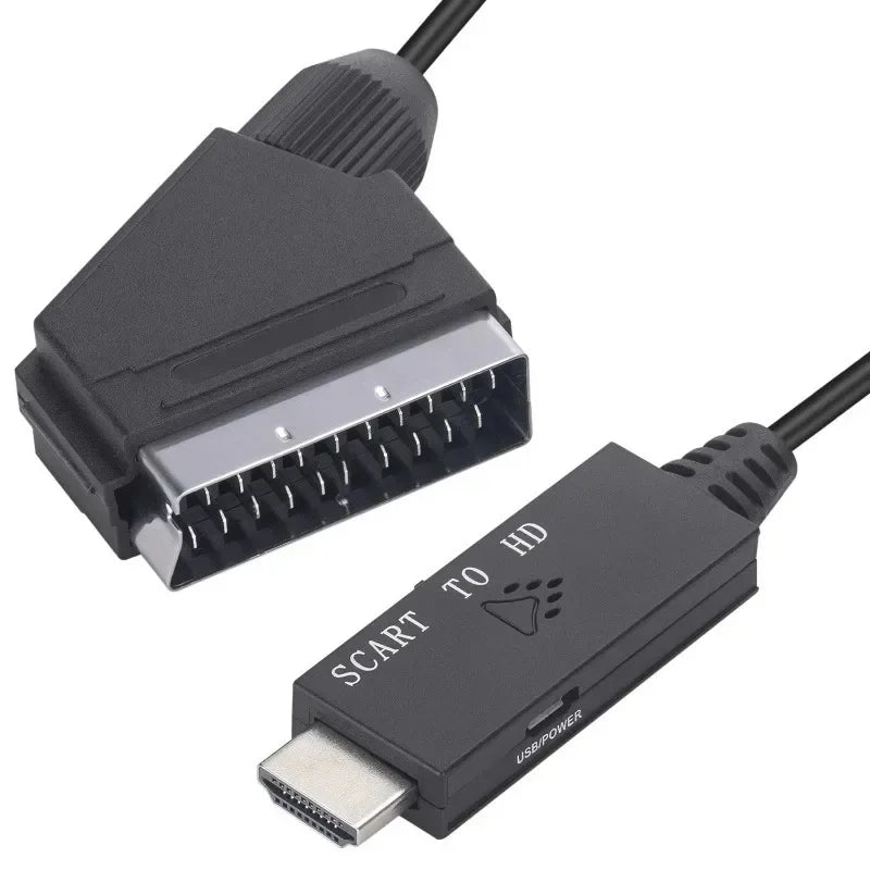 SCART to HDMI Converter Adapter – 1080P Video & Audio SCART HDMI Adapter Axl