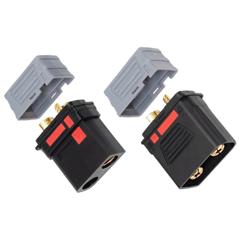 QS10P-L Anti-Spark Connector Pair – High Current RC & Battery Anti-Spark Connector Axl