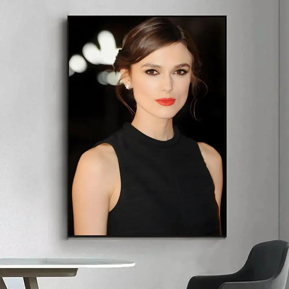Keira Knightley HD Art Poster – Sticky Waterproof Wall Decor Wall Art Poster Axl