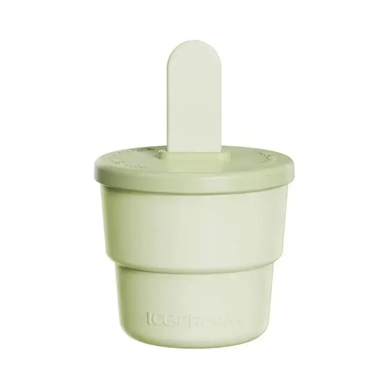 DIY Popsicle & Ice Cream Silicone Mold – Ice Cube Cup Maker Ice Cream Mold Axl Green