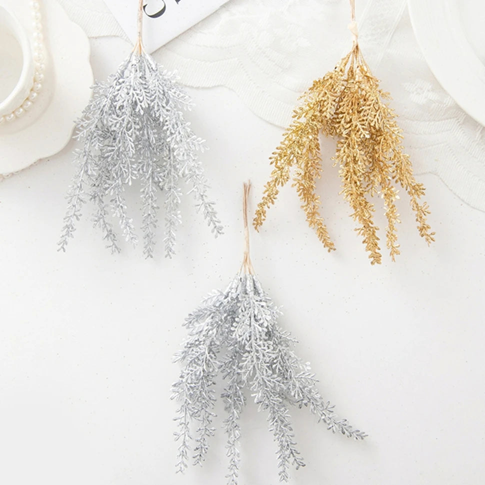Artificial Cedar Bouquet – Faux Flowers for Home & Wedding Decor Artificial Flower Bouquet Axl