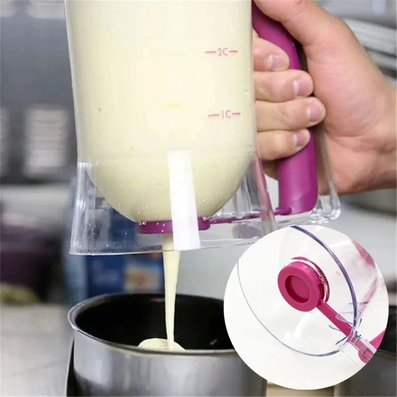 900ml Batter Dispenser – Pancakes, Cupcakes & Waffles Batter Dispenser Axl