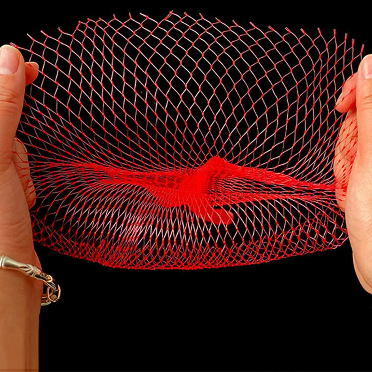 100 PCS Watermelon Net Bags – Drawstring Mesh Hammock Cradles Garden Fruit Net Bags Axl
