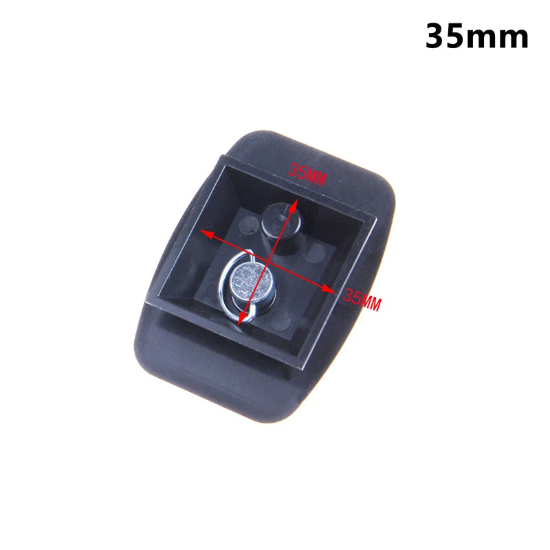 Quick Release Plate – Camera Tripod Mounting Adapter Tripod Quick Release Plate Axl 3.5CM black