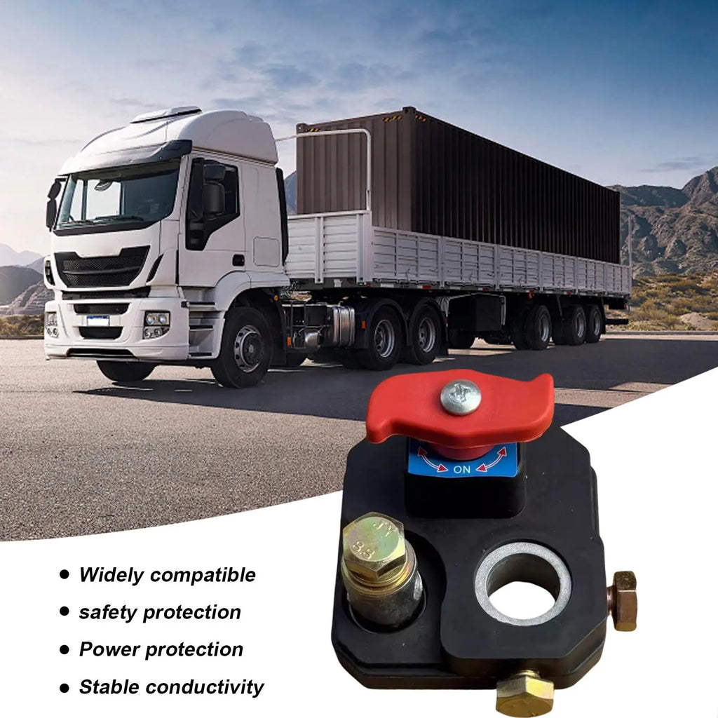 12V/24V Battery Disconnect Switch – Car Power Cut-Off Control Battery Disconnect Switch Axl