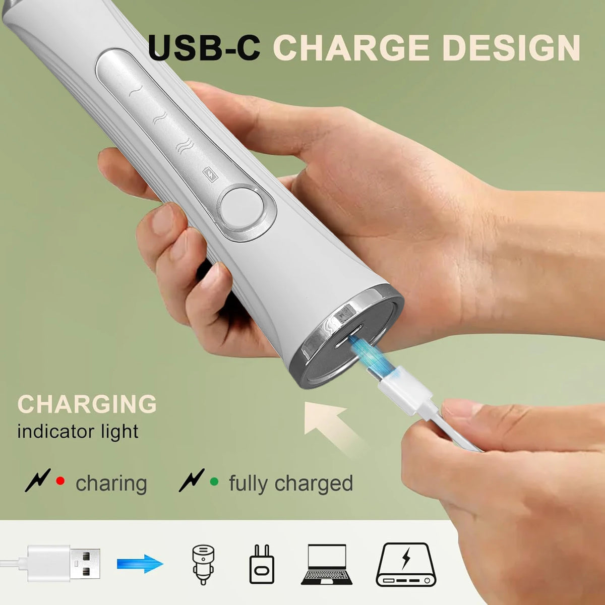 Rechargeable Handheld Milk Frother 3-Speed with Stand Milk Frother Axl