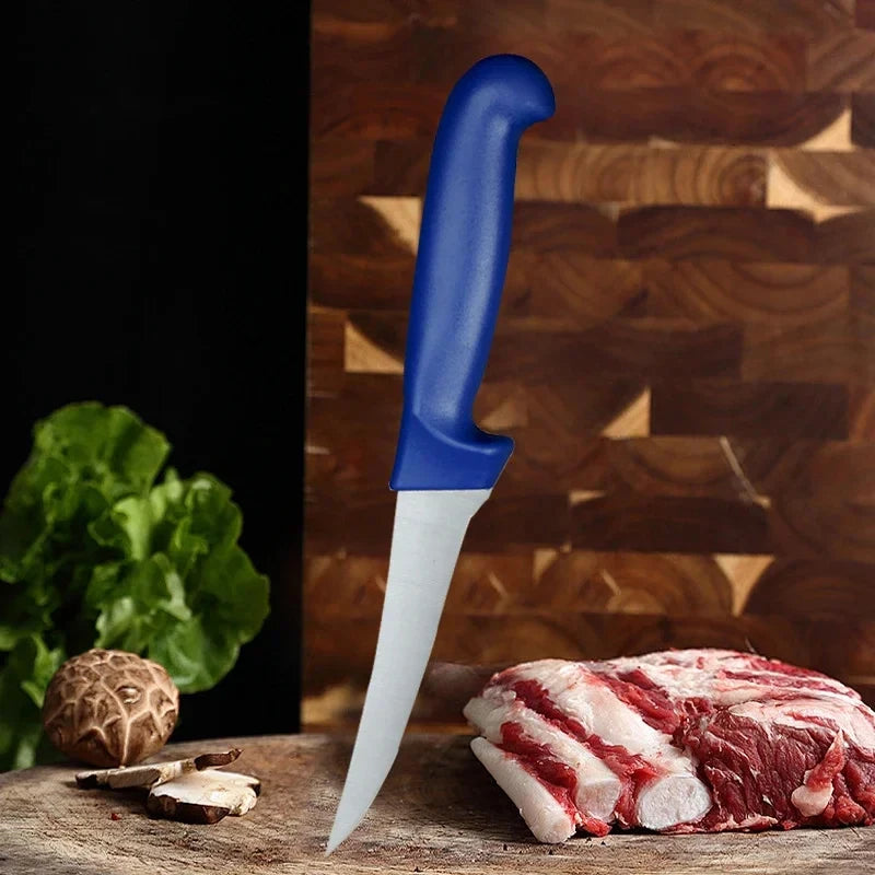 Professional Curved Boning Knife – Sharp Stainless Steel Chef Knife Boning Knife Axl 1pcs E