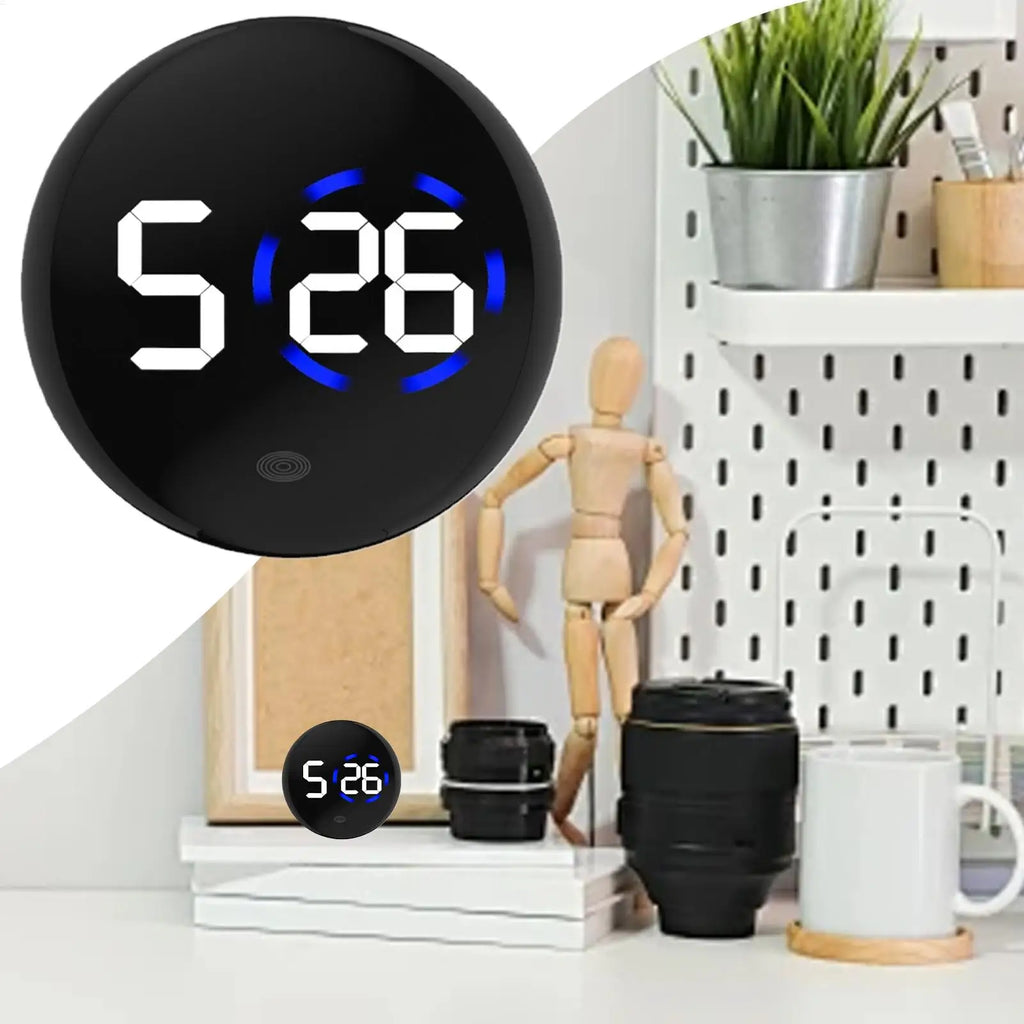 Smart LED Digital Car Dashboard Clock – Waterproof Stick-On Car Dashboard Clock Axl