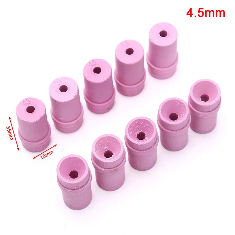 10-Pack Ceramic Sandblast Nozzles for Pneumatic Blasting Tools Sandblast Nozzles Axl 4.5mm