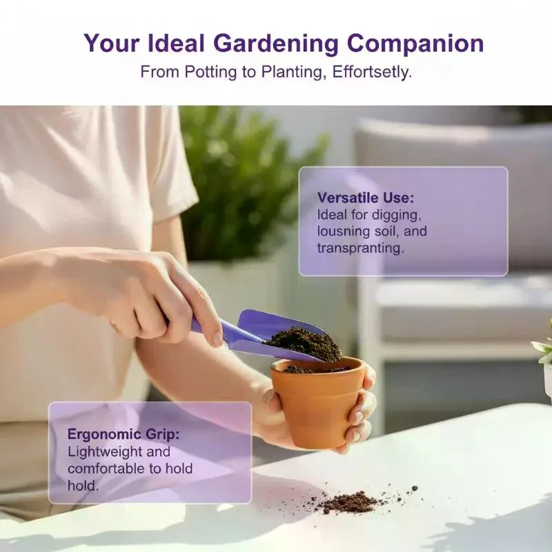 PP Plastic Garden Trowel Scoop – Multipurpose Planting Tool Garden Trowel Axl