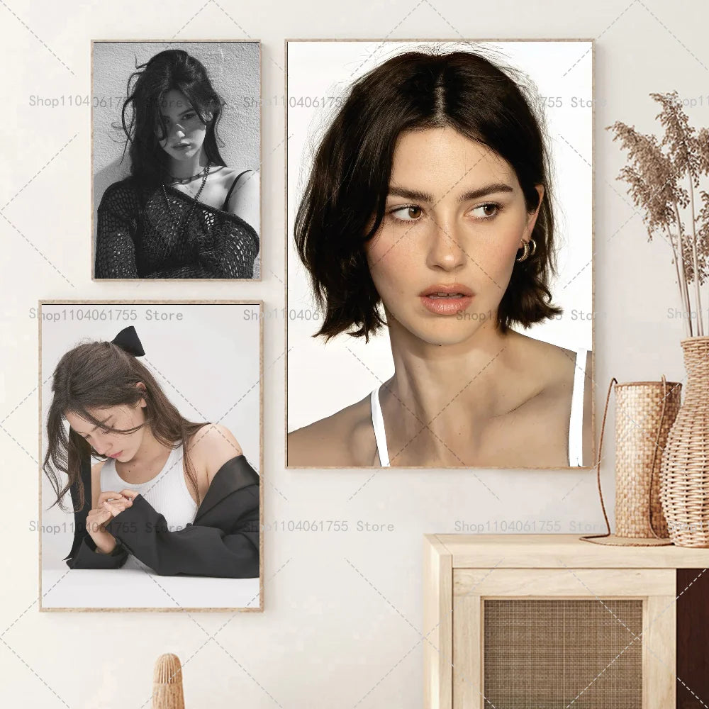 Gracie Abrams Poster – Self-Adhesive Waterproof Wall Art Print Wall Art Poster Axl