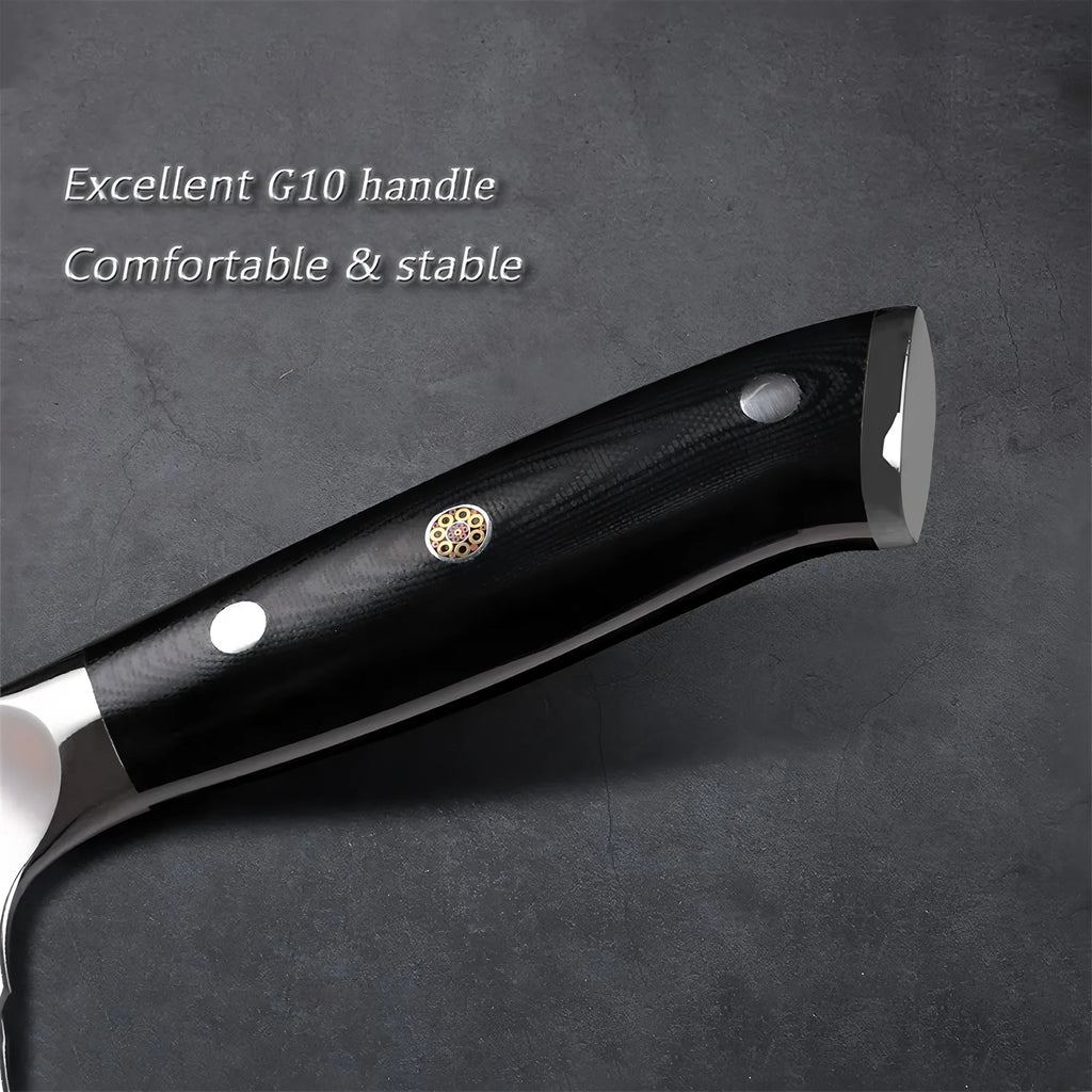 67-Layer Damascus Steel Chef Cleaver Knife – Sharp 19.3cm Damascus Chef Knife Axl