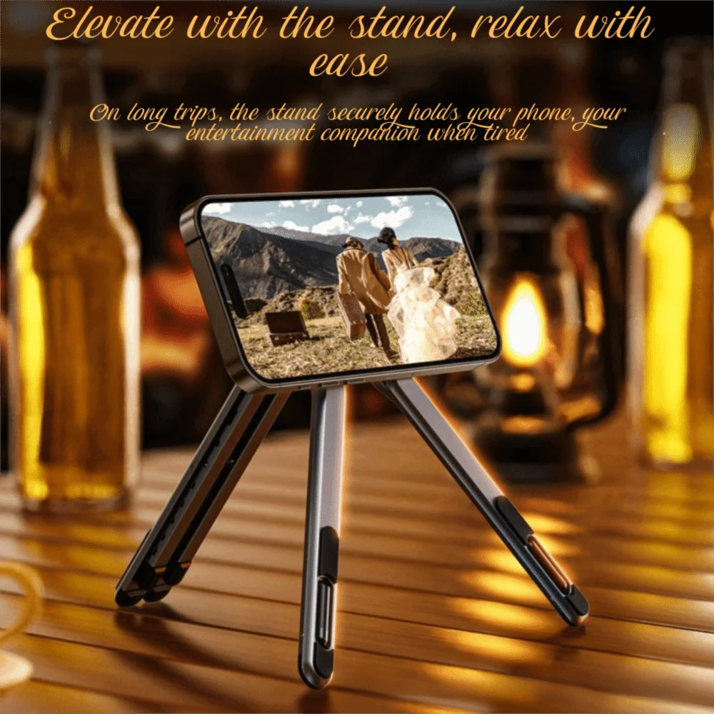 Aluminum Alloy Magnetic Phone & Tablet Stand – Foldable Phone & Tablet Stand Axl