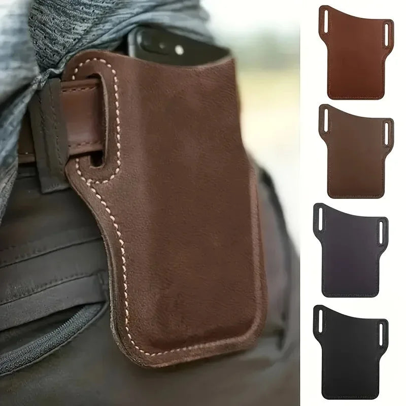 PU Leather Phone Belt Bag – Sports Waist Pack for Outdoors Sports Waist Bag Axl