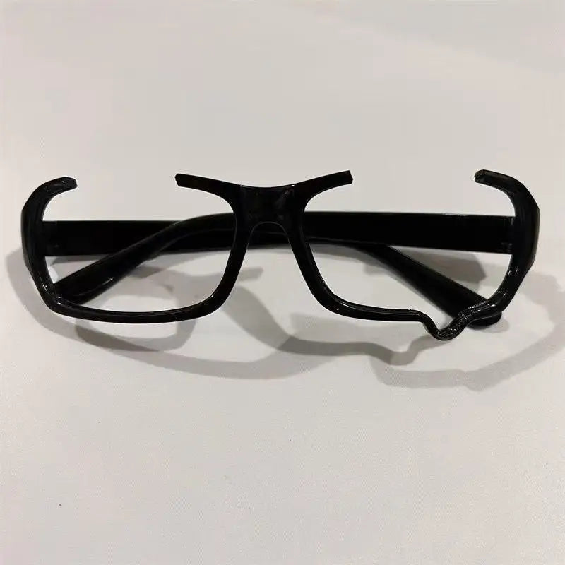 Y2K Anime Crying Tears Glasses Frame | Kawaii Cosplay Accessory Cosplay Glasses Frame Axl A3