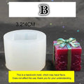 Christmas Gift Box Silicone Resin Mold – Epoxy & Jewelry Molds Silicone Resin Mold Axl B