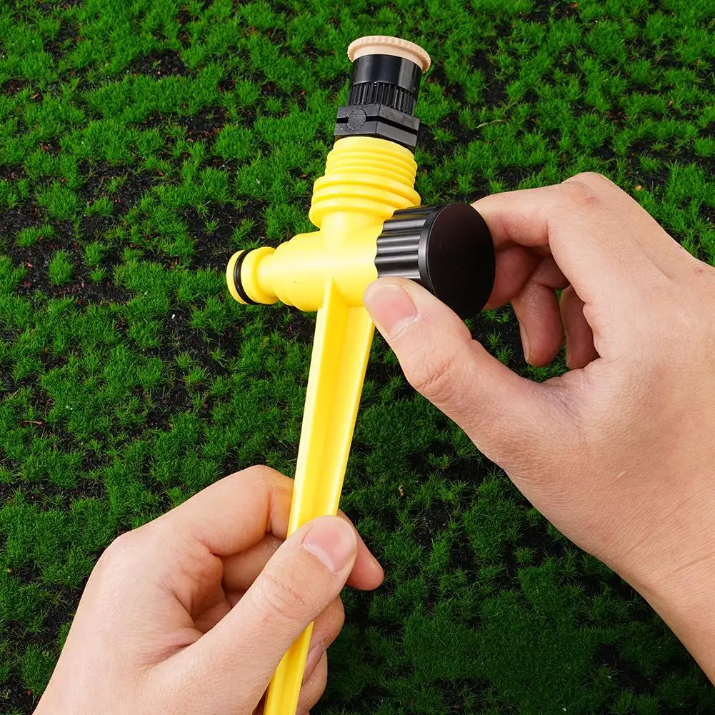 360° Garden Sprinkler with Ground Spike | Lawn Irrigation Garden Sprinkler Axl