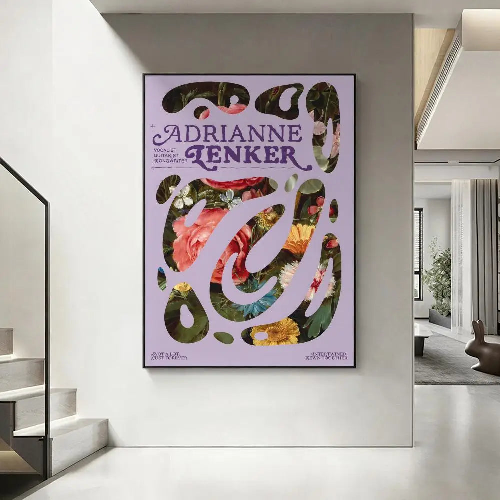 Adrianne Lenker HD Art Poster – Waterproof Sticky Wall Decor Wall Art Poster Axl White1 21X30cmNoframe
