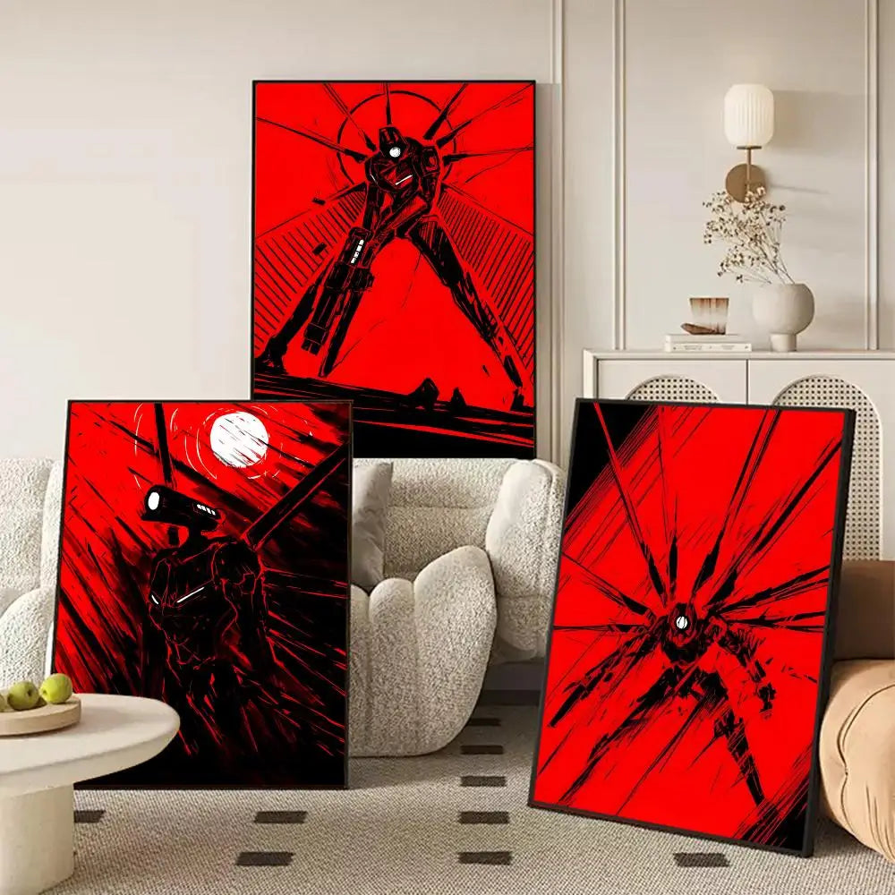 ULTRAKILL Game Poster Sticker – Self-Adhesive HD Wall Art Game Wall Poster Axl