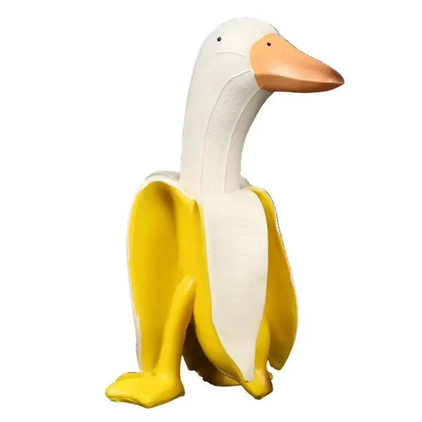 Whimsical Banana Duck Resin Garden Statue – Yard & Lawn Décor Garden Statue Axl