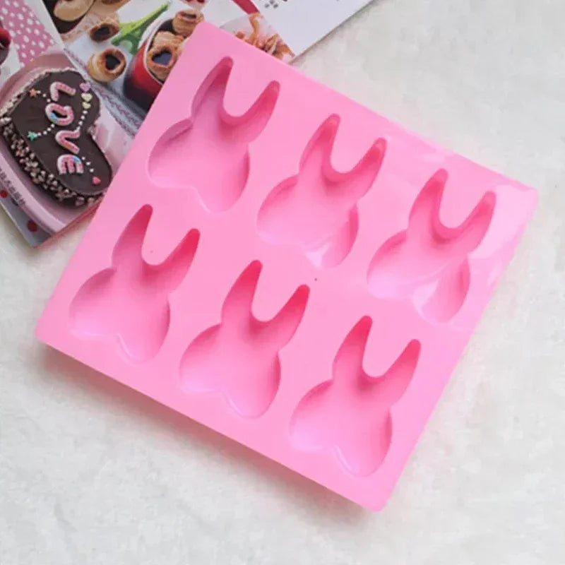 6-Cavity Tooth Silicone Mold – Chocolate, Candy, Soap & More Silicone Baking Mold Axl Random